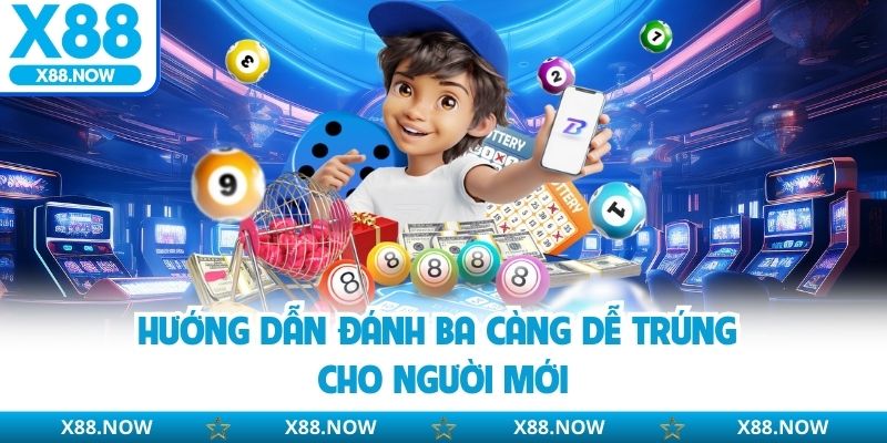 Hướng dẫn đánh ba càng dễ trúng cho người mới